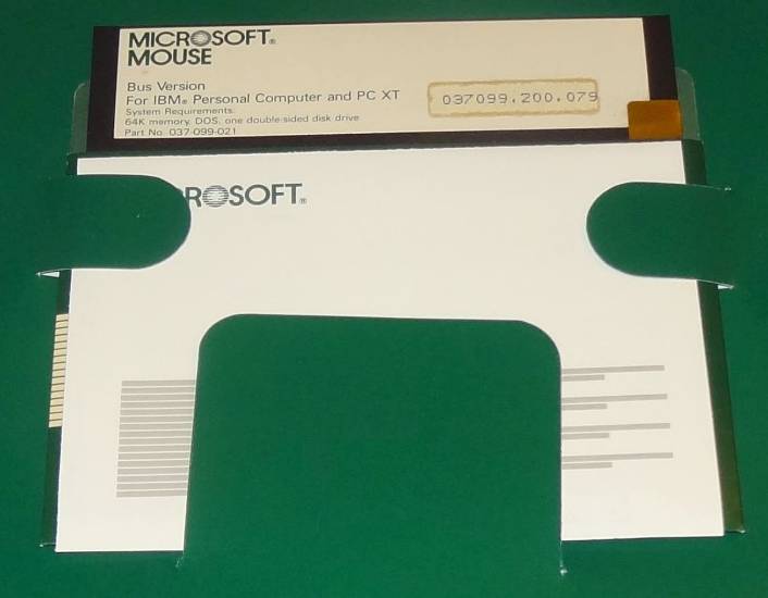 Microsoft Mouse 2.0 - Floppy Disk